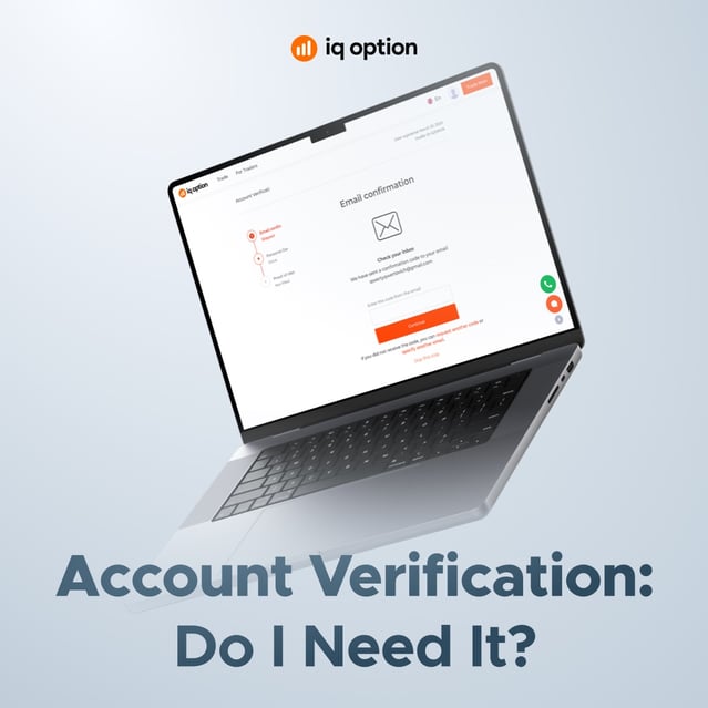 how to trade on iq option - verify account