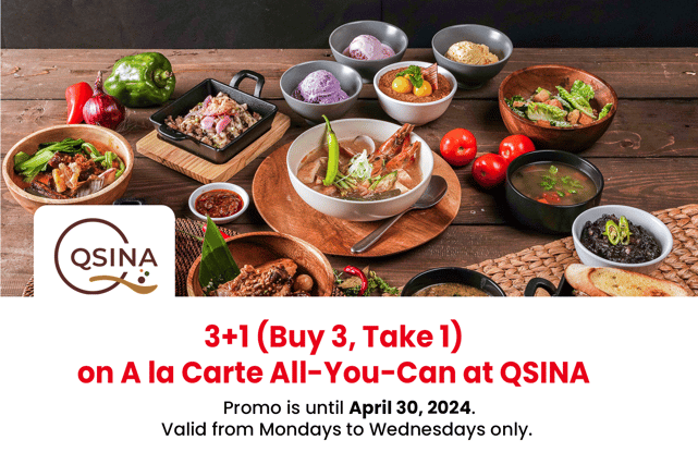 china bank credit card promo 2023 - 3+1 qsina bellevue manila