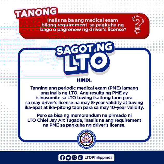 driver's license renewal requirements - medical exam