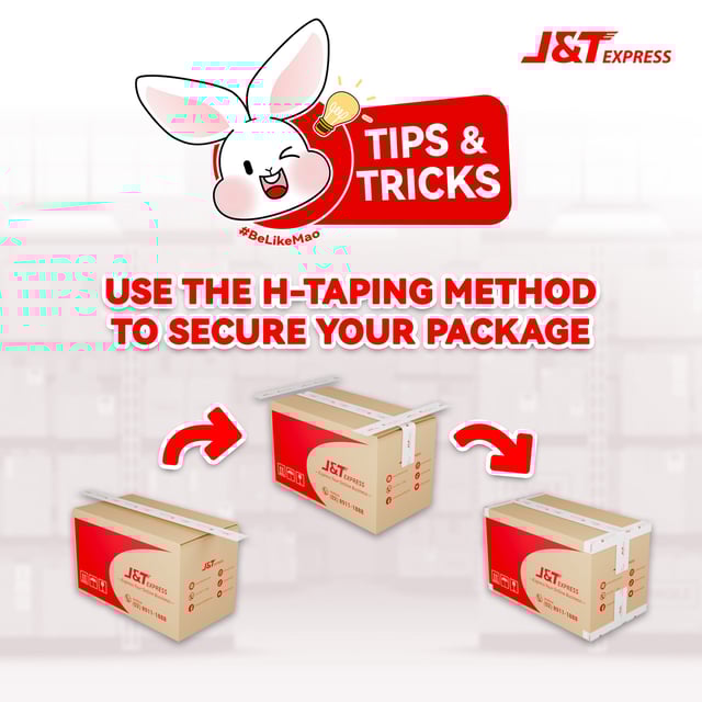 j&t express rates - how to pack