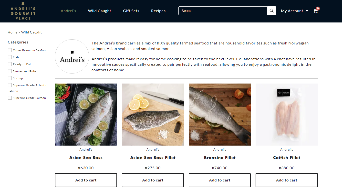 best online grocery delivery philippines - Andreis Gourmet Place
