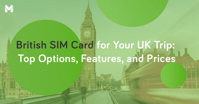 British SIM Card for Your UK Trip picture text with london's big ben as background