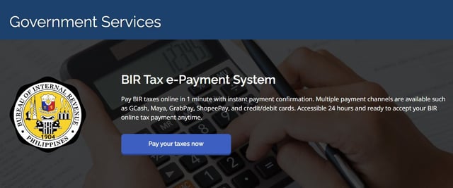 how to pay bir online - myeg ph dbp