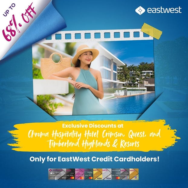 eastwest credit card promo - discounts at crimson and quest