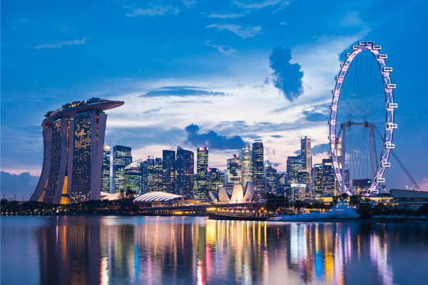 travel to singapore from the philippines - singapore flyer