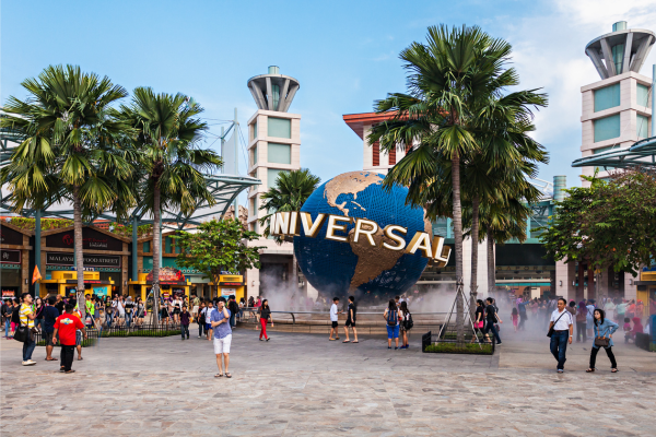 travel to singapore from philippines - sentosa