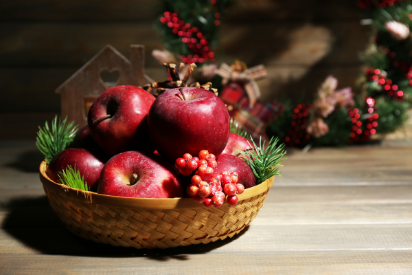 noche buena food - fresh fruit