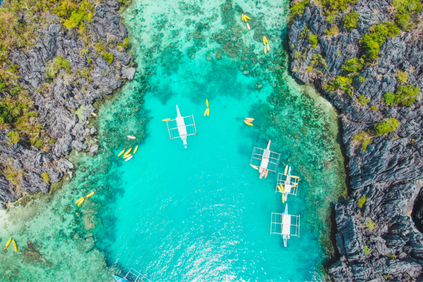 best places to travel alone - el nido