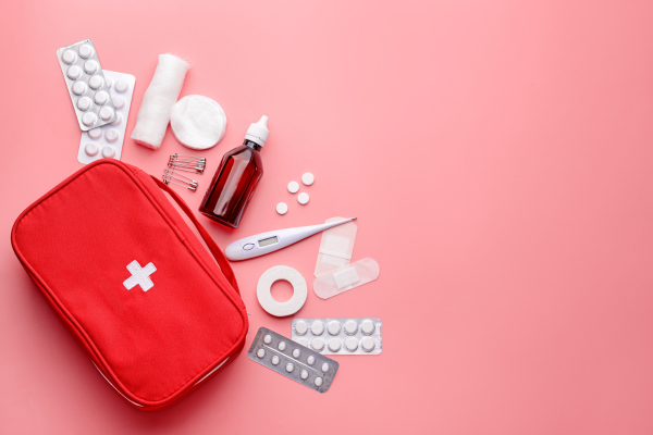 travel packing list - medical supplies