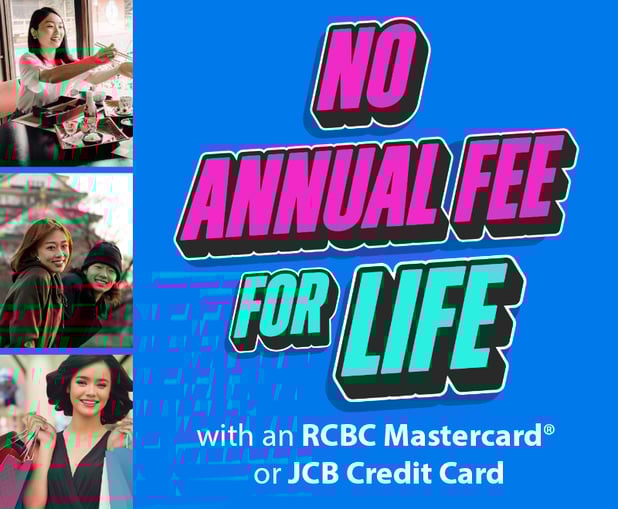 credit card welcome gift - rcbc no annual fee