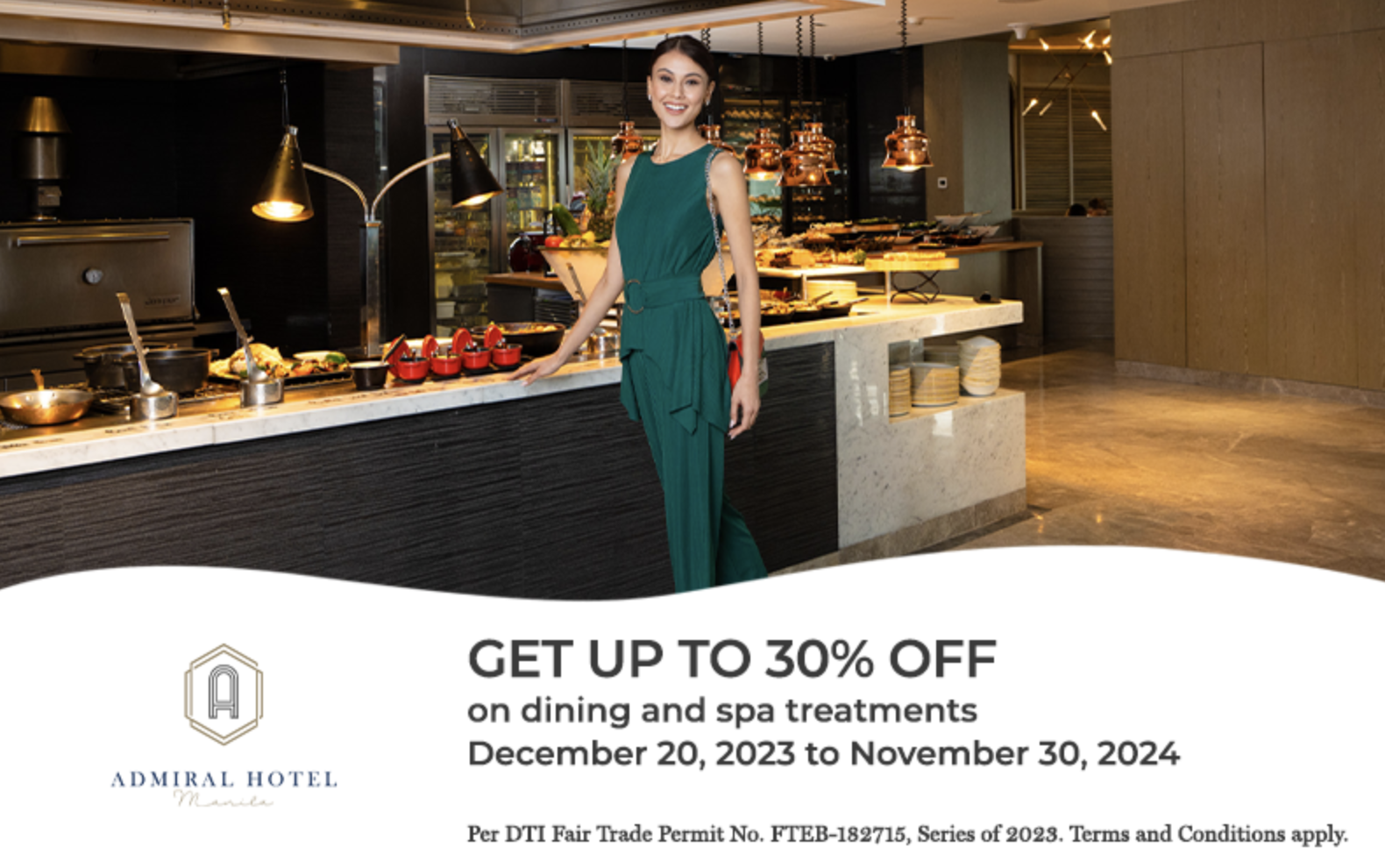 valentines credit card promo - security bank admiral hotel manila restaurants