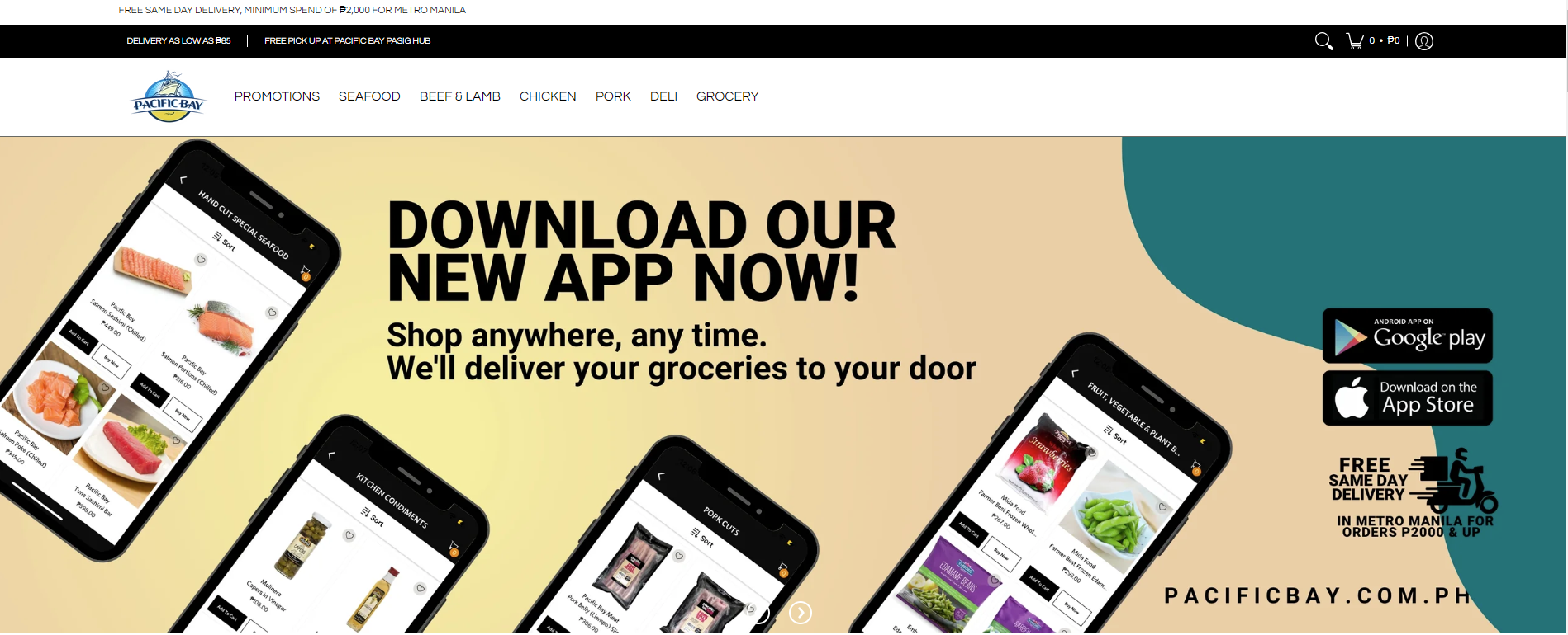 best online grocery delivery philippines - pacific bay
