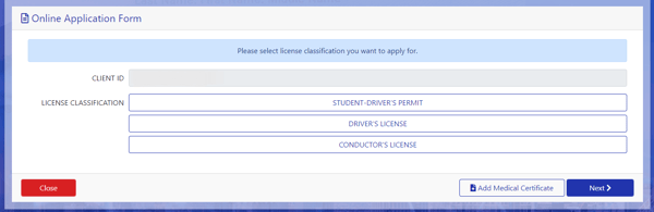 how to use ltms portal - how to apply for drivers license and renewal