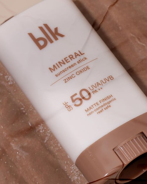 summer essentials - blk mineral sunscreen stick