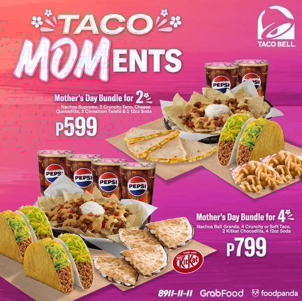 mother's day surprise ideas - taco bell