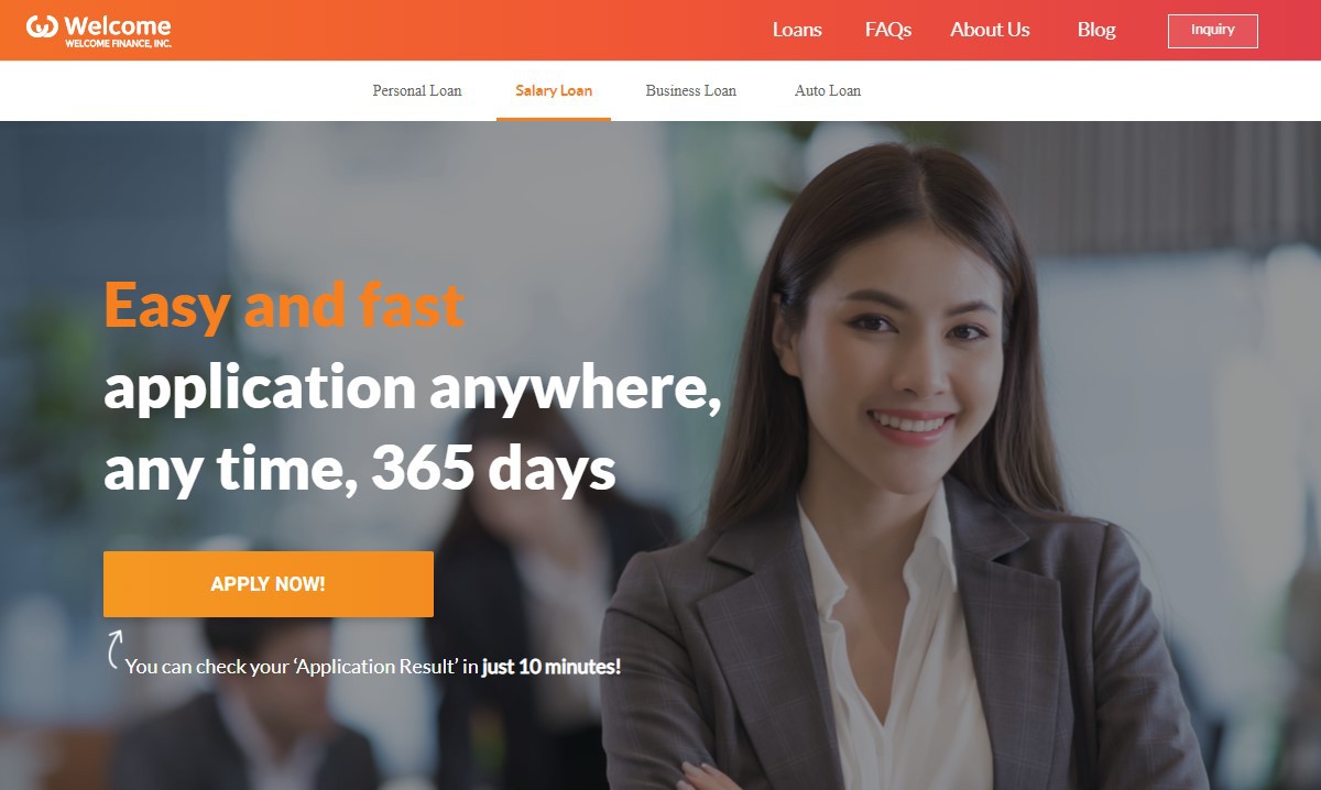 salary loan philippines - Welcome Finance
