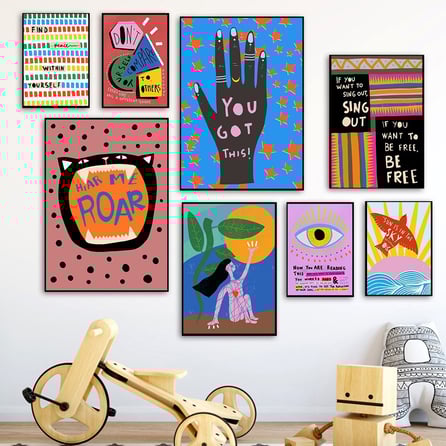 women's month gift ideas - art print