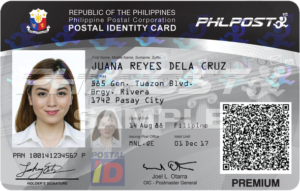 how to get valid id - postal id
