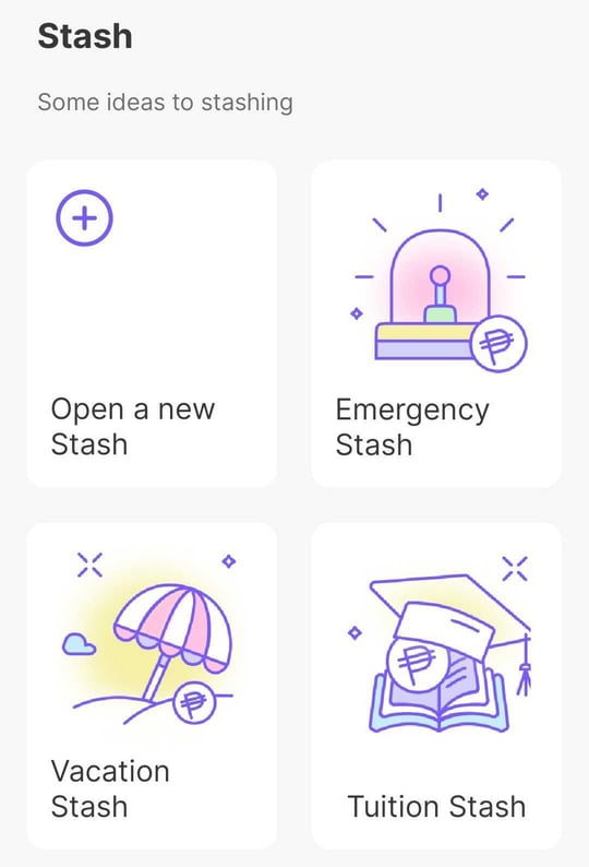 tonik digital bank - how to open stash tonik digital bank