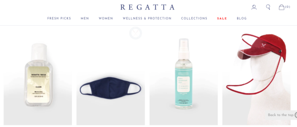 Where to Buy Face Shields - Regatta