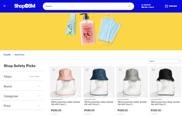 Where to Buy Face Shields - Shop SM