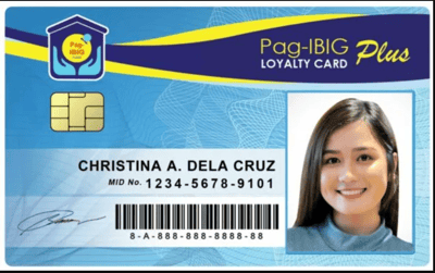 pag-ibig benefits - loyalty card