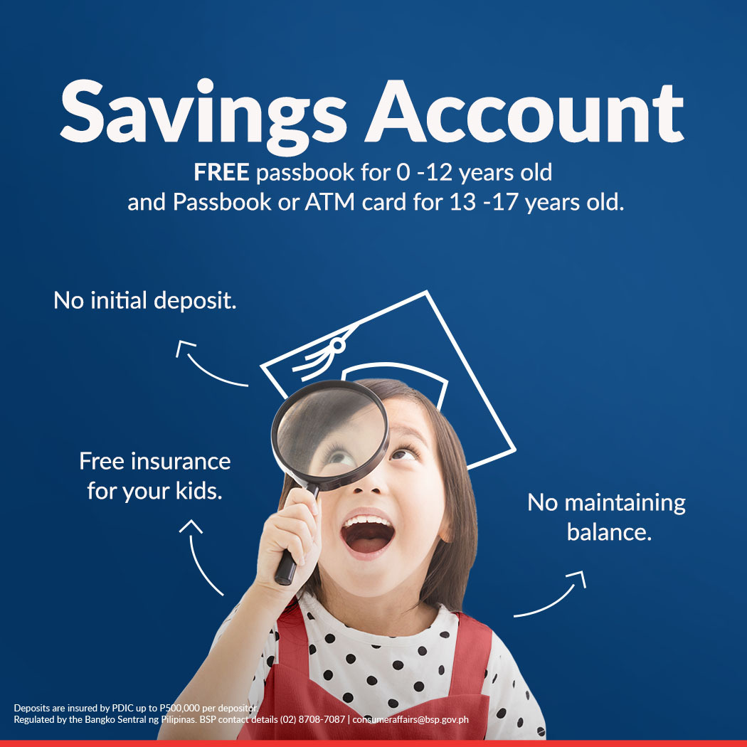 bank account for kids - psbank kiddie and teen savers